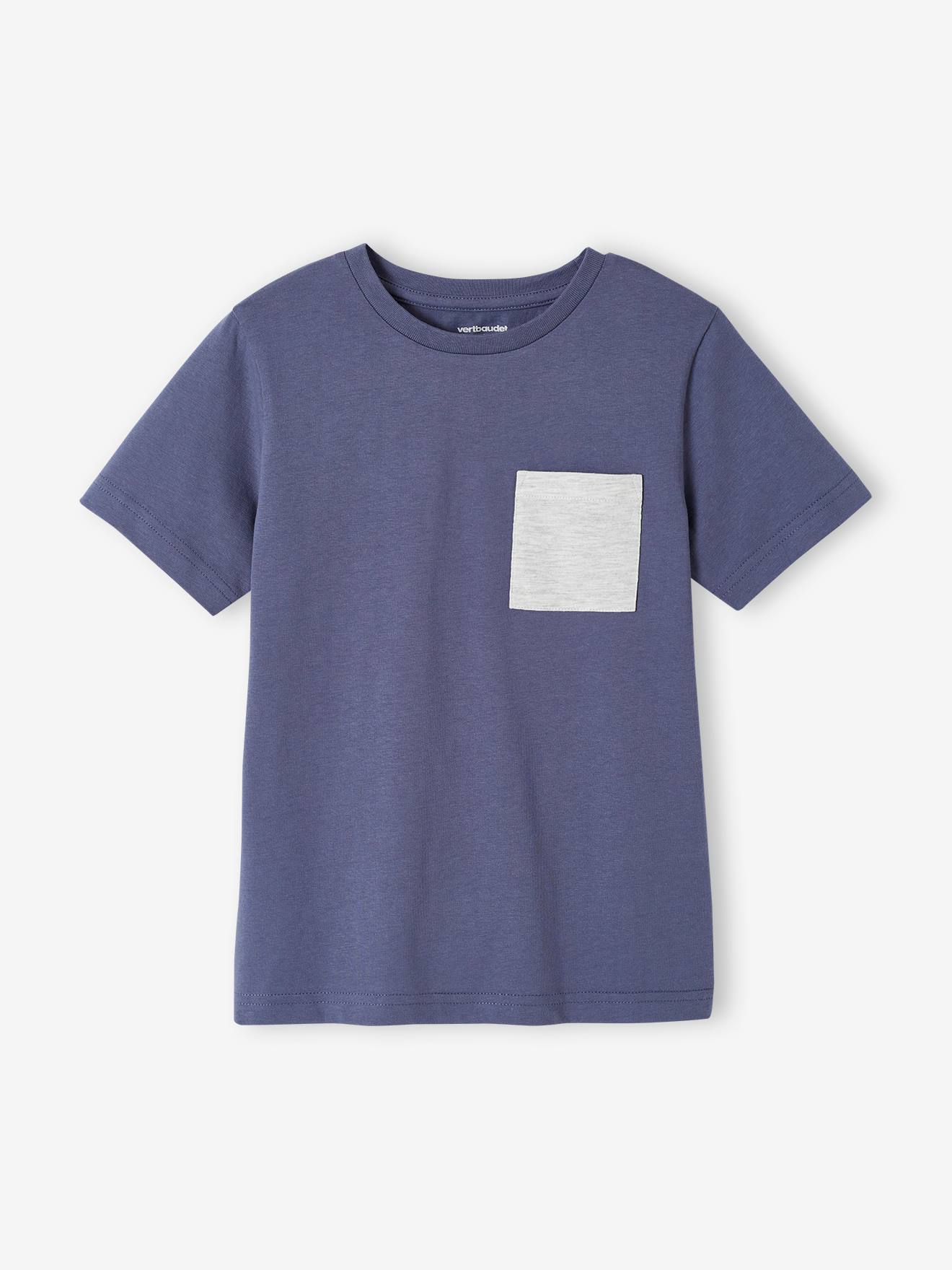 Vertbaudet 3er-Pack Jungen T-Shirts BASIC Oeko-Tex - cappuccino