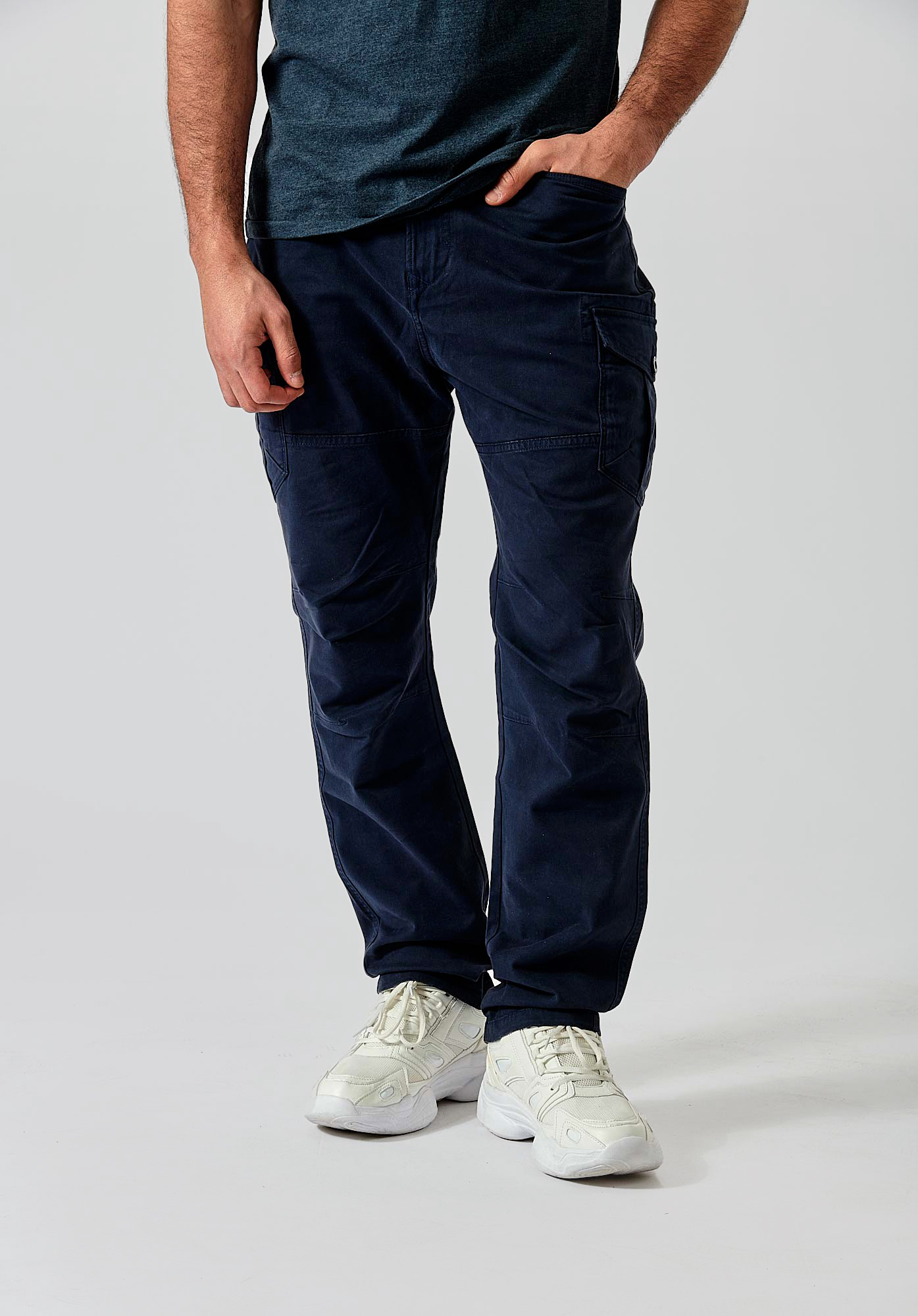 KALIS  Jean relaxed fit bleu homme
