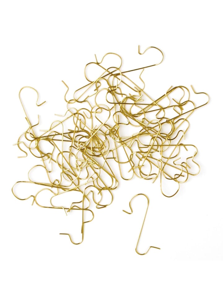 Krebs Glas Lauscha 50er-Set: Baumkugeln in Gold günstig kaufen 40 mm