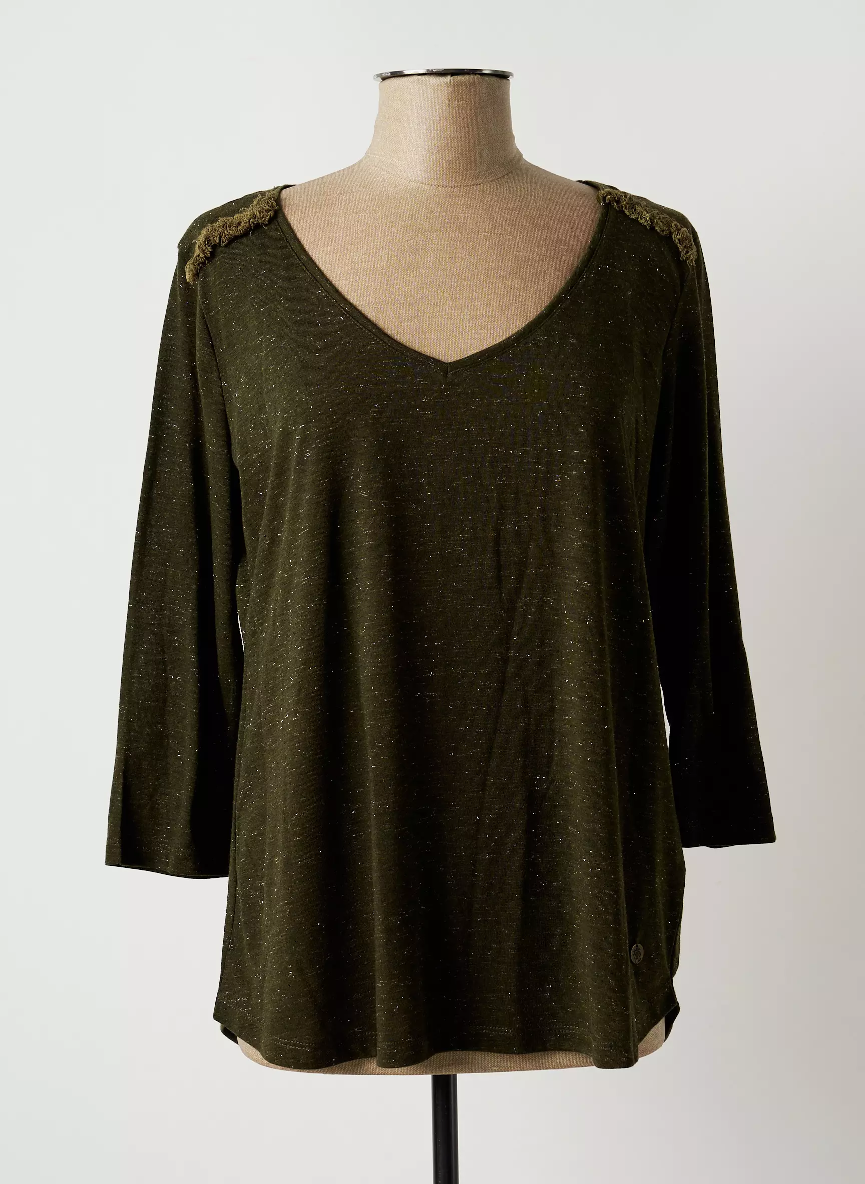 C Est Beau La Vie Tshirts Femme couleur vert
