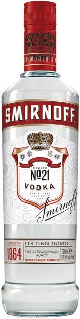 Smirnoff Red No. 21 Premium Vodka