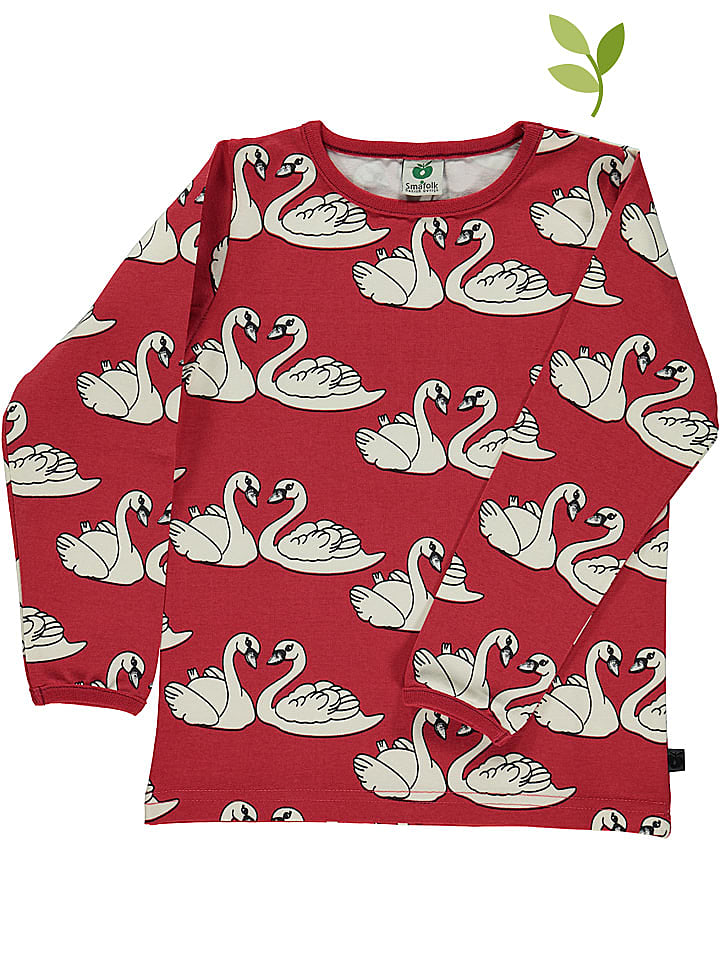 Småfolk Longsleeve in Rot günstig kaufen 62