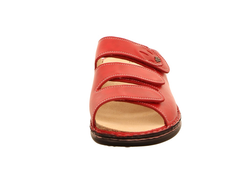 FINN COMFORT Pantoletten rot Kos
