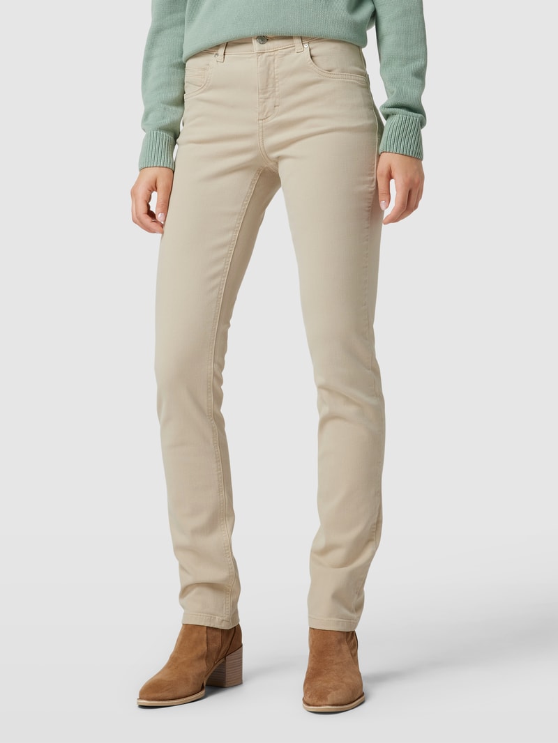 Jeans im 5-Pocket-Design Modell 'CICI' in sand