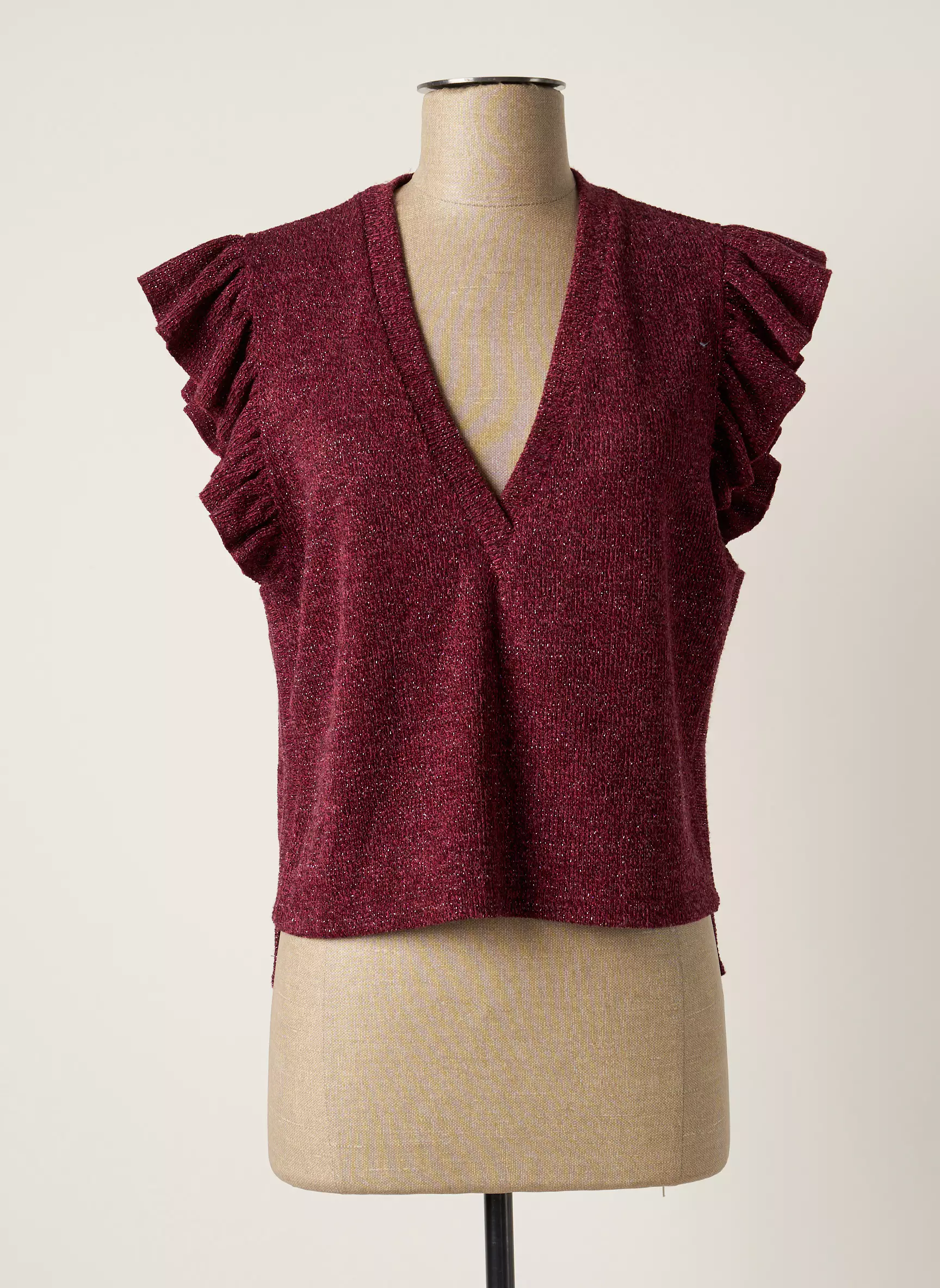 Jane Wood Pulls Femme couleur rouge