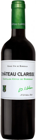 2019 Château Clarisse Côtes de Bordeaux Castillon AOP trocken Bio - Château Clarisse