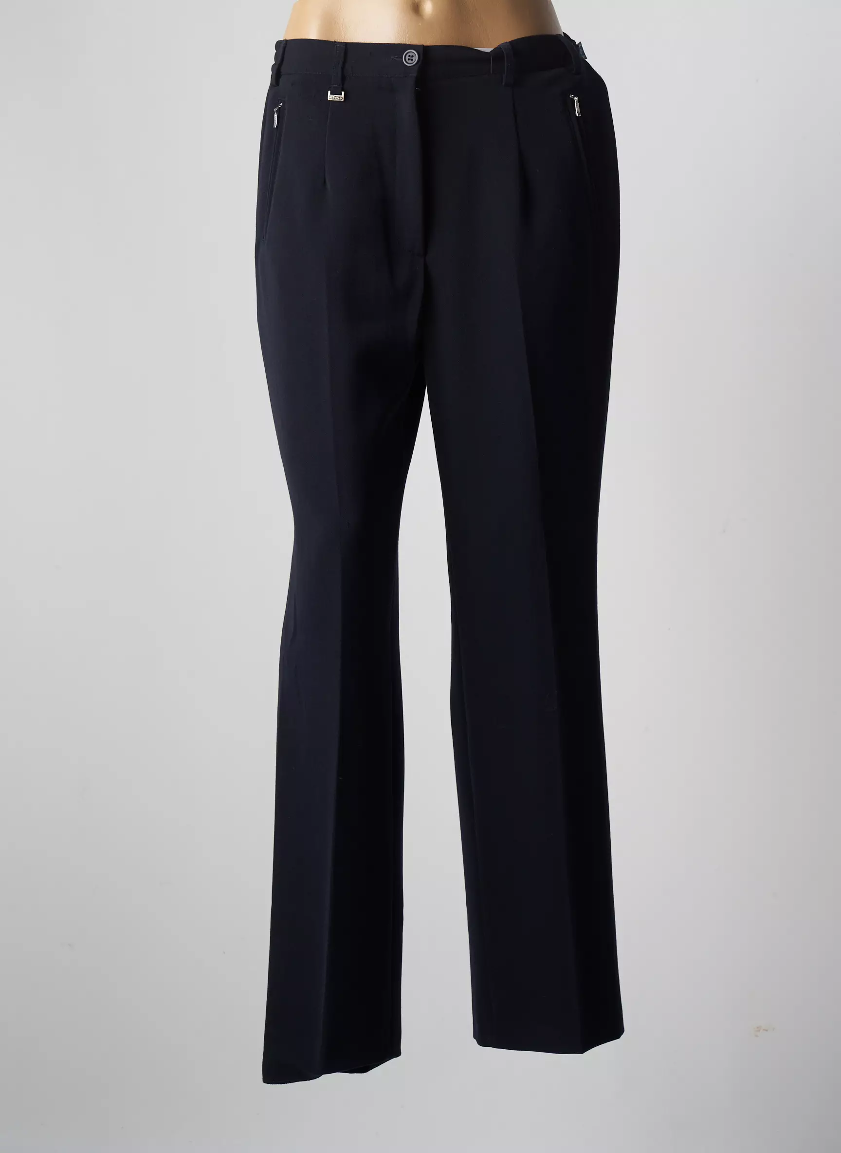 Richy Pantalons Droits Femme couleur bleu