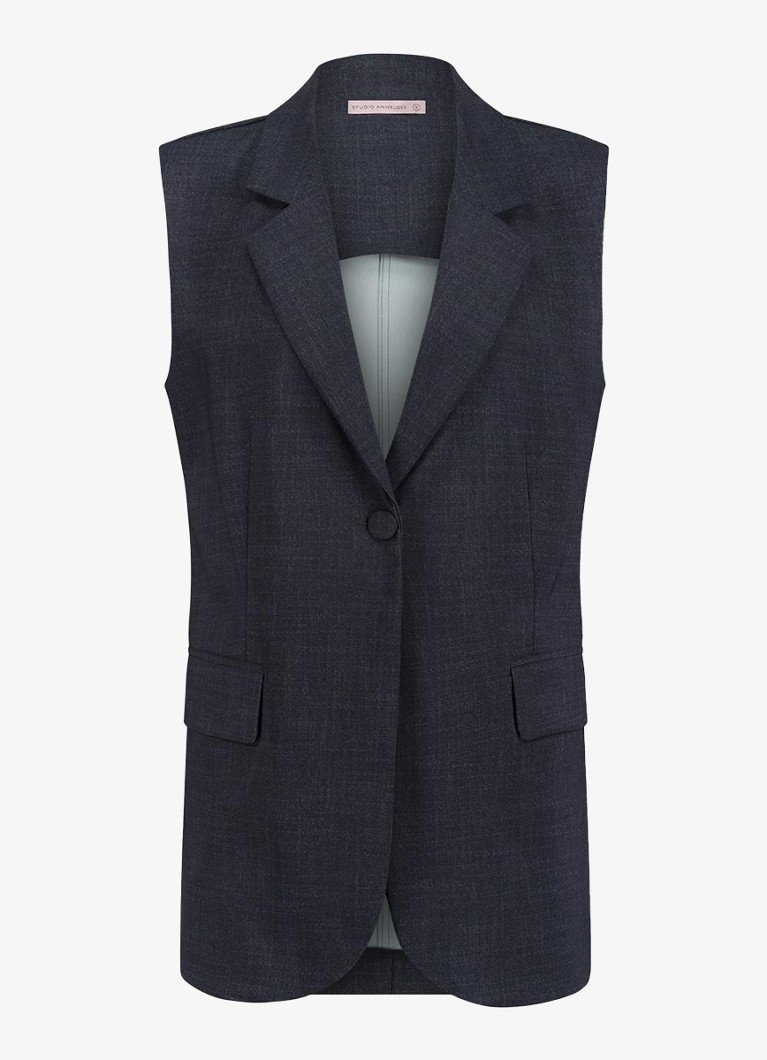 Studio Anneloes Minte veste ar atlokāmām kabatām