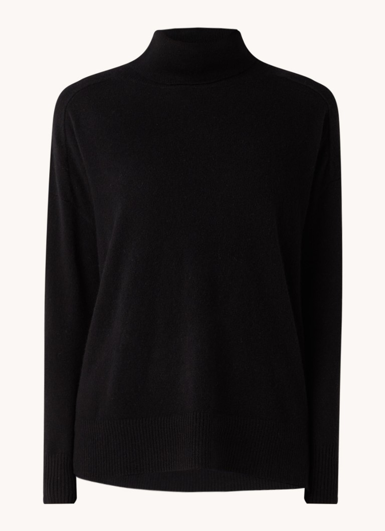 Whistles Fine-knit oversized cashmere turtleneck