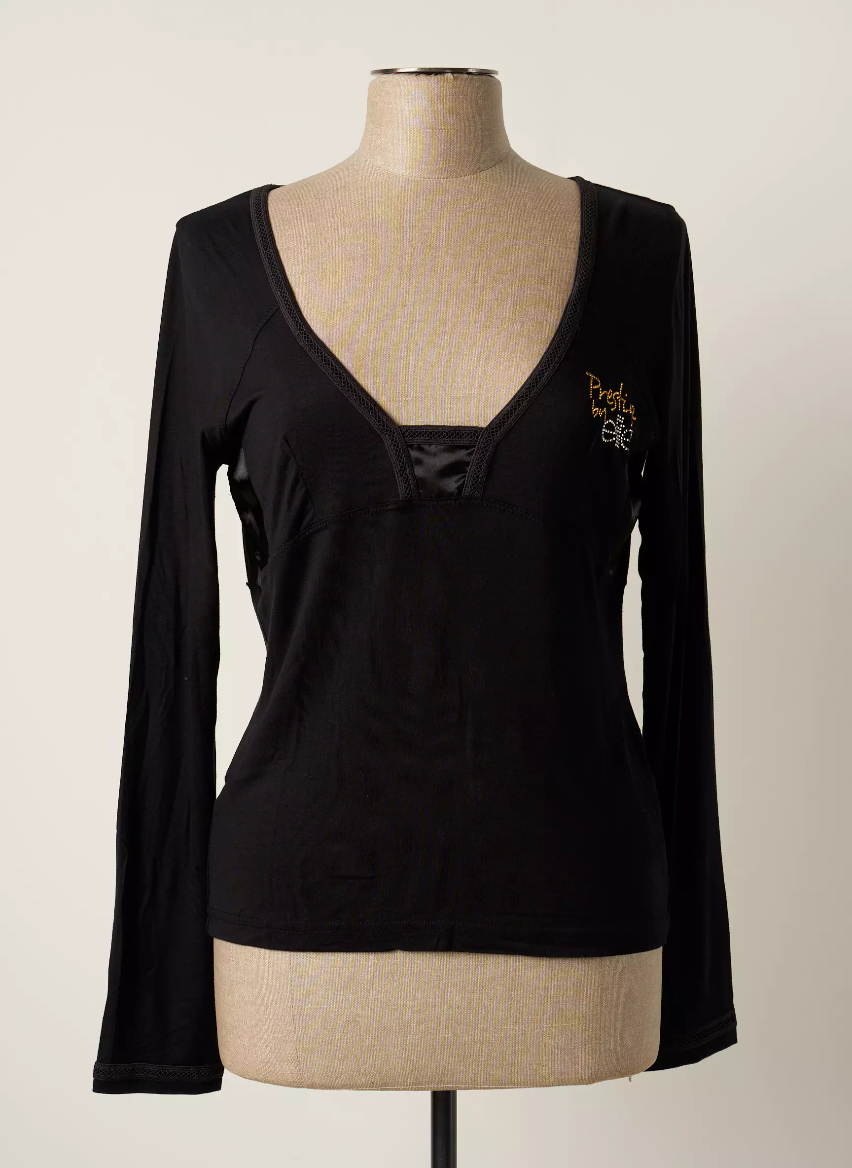 Elite Tops Femme couleur noir