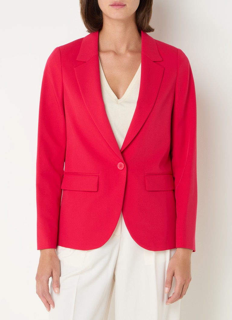 Benetton Blazer with shoulder pads and flap pockets