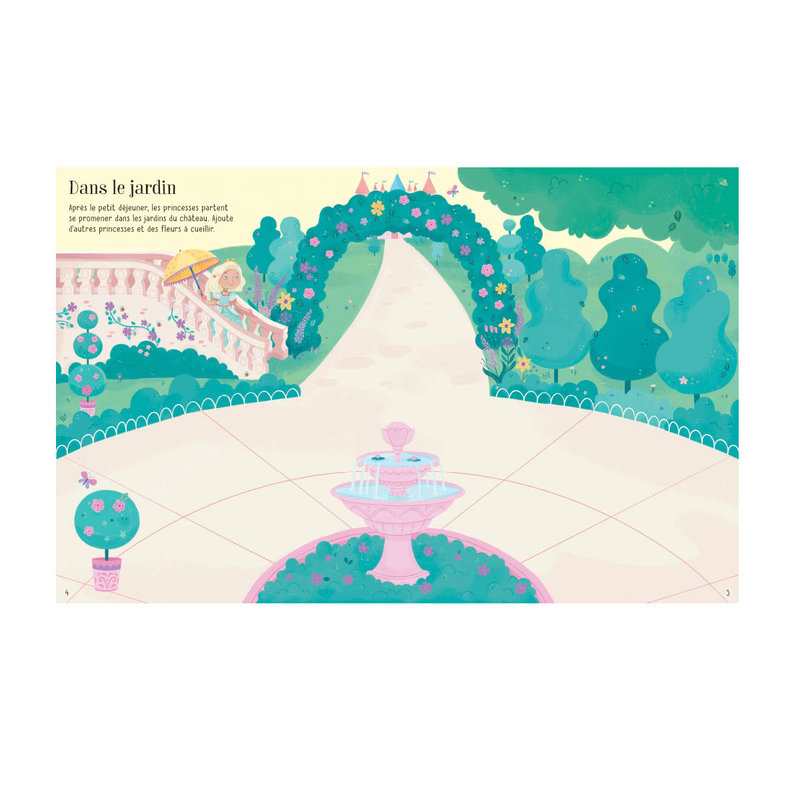 Livre Les princesses, premiers autocollants - Usborne