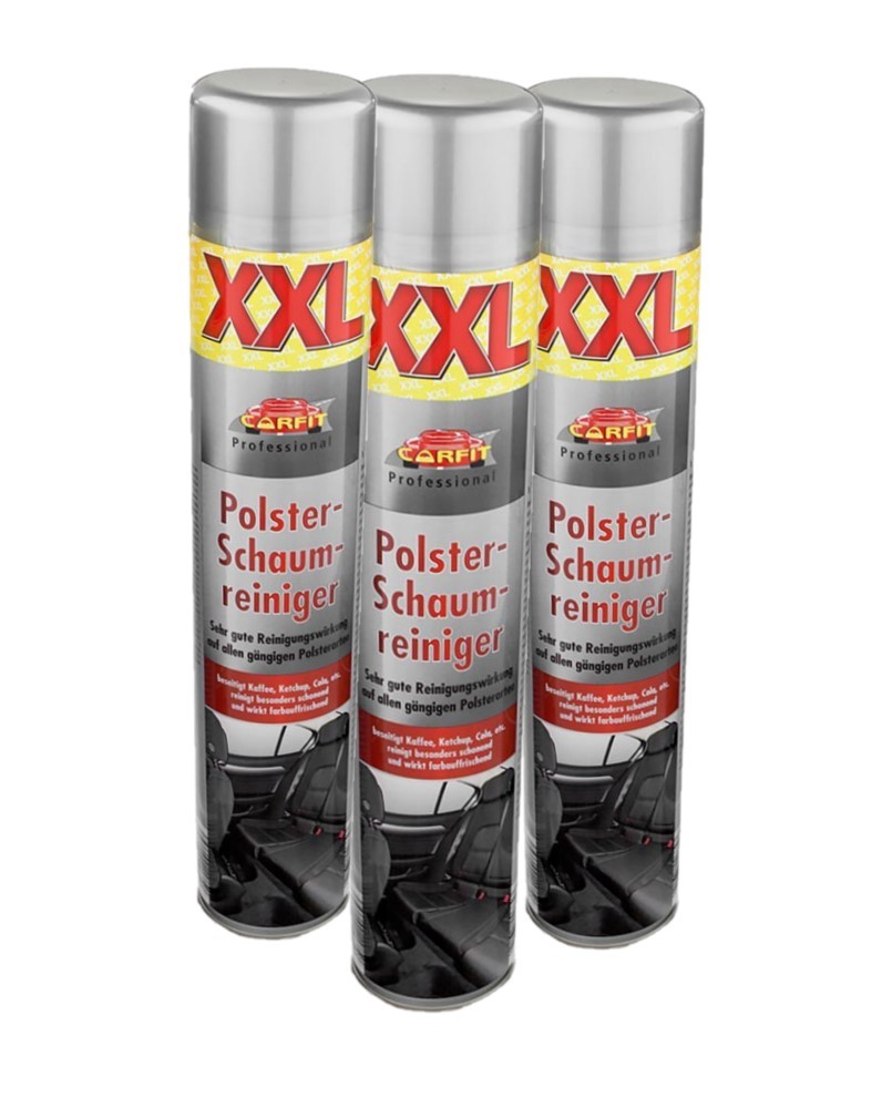 Carfit Professional XXL Polsterschaumreiniger 3er Set