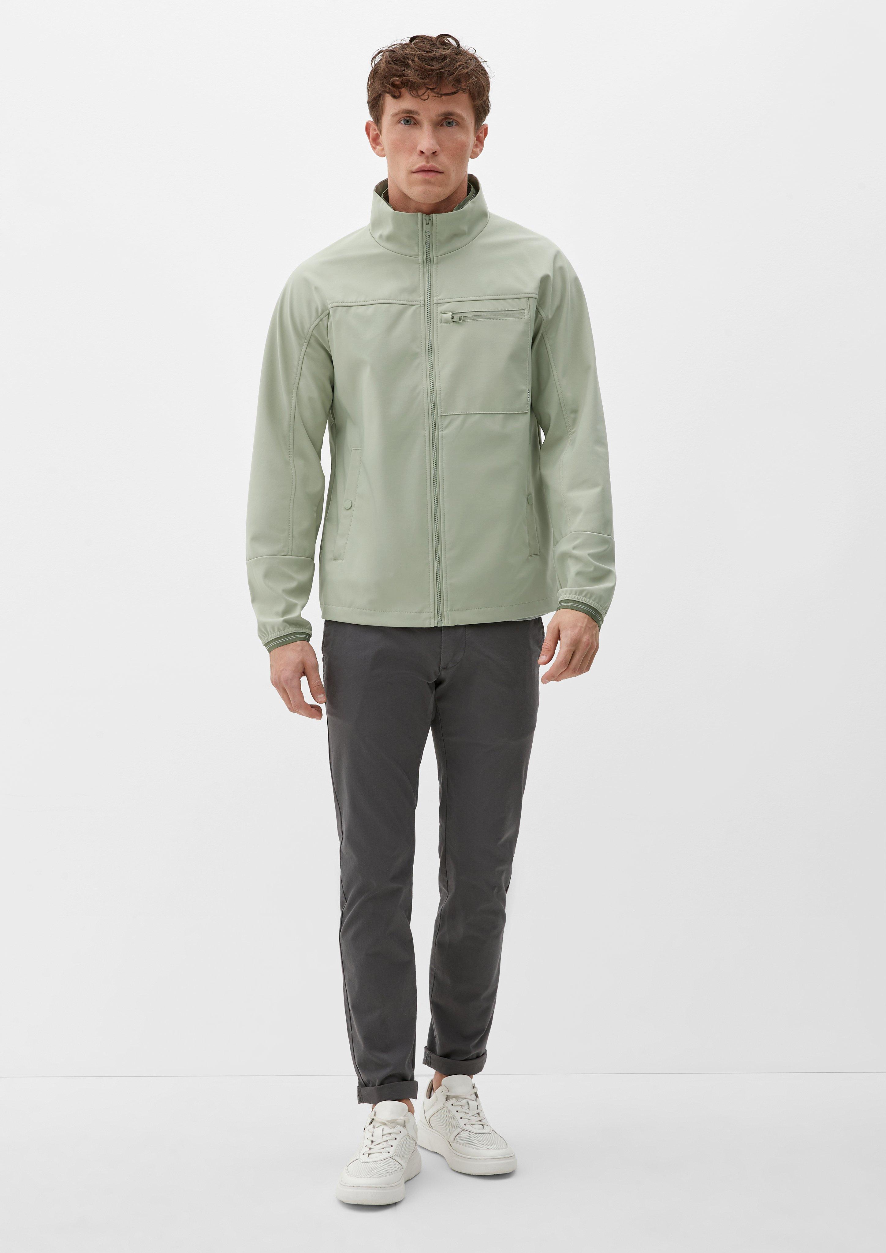 Softshell-Jacke mit Stehkragen  2125913-7802