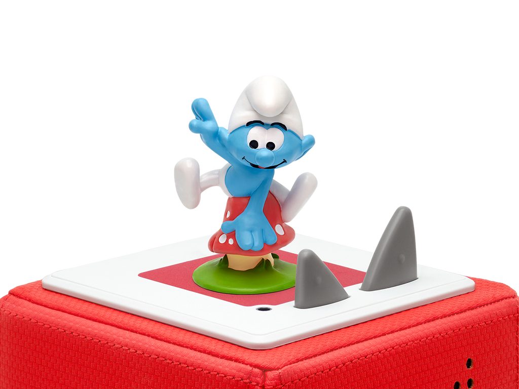 tonies Hörspielfigur Tonies-Die Schlümpfe-Ein tollpatschiger Held, (1-St), Magnethaftend, handbemalt, integrierter NFC-Chip