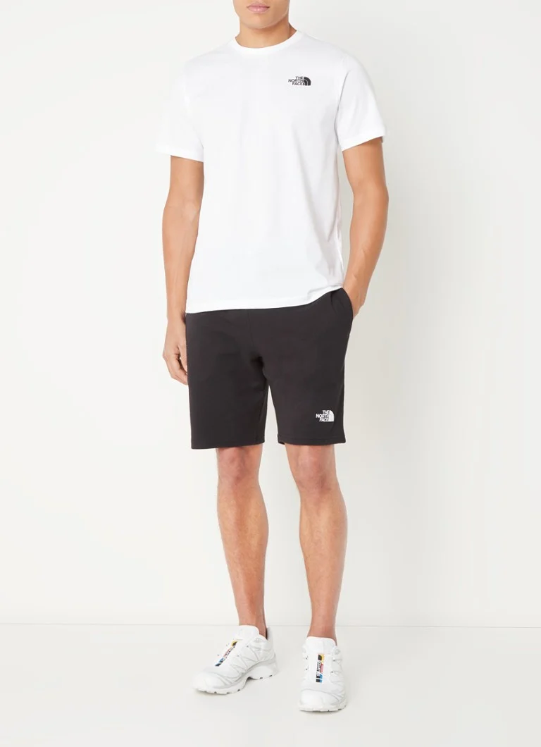 The North Face  T-shirt met logo- en backprint