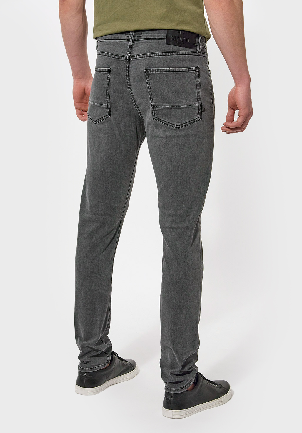 DADAA  Jean skinny Homme gris, effet délavé