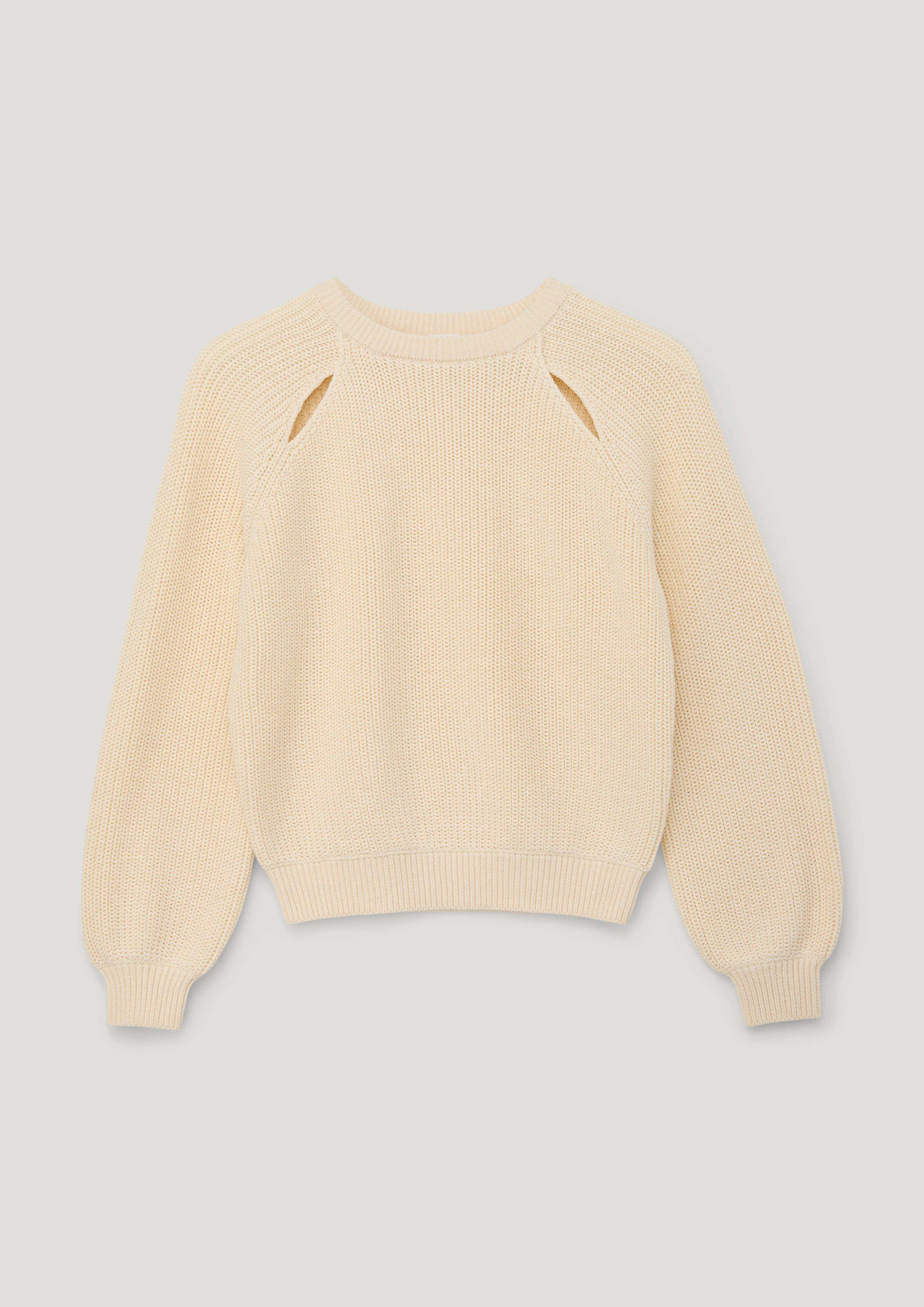 Strickpullover mit Cut Out-Details  2133935-0805