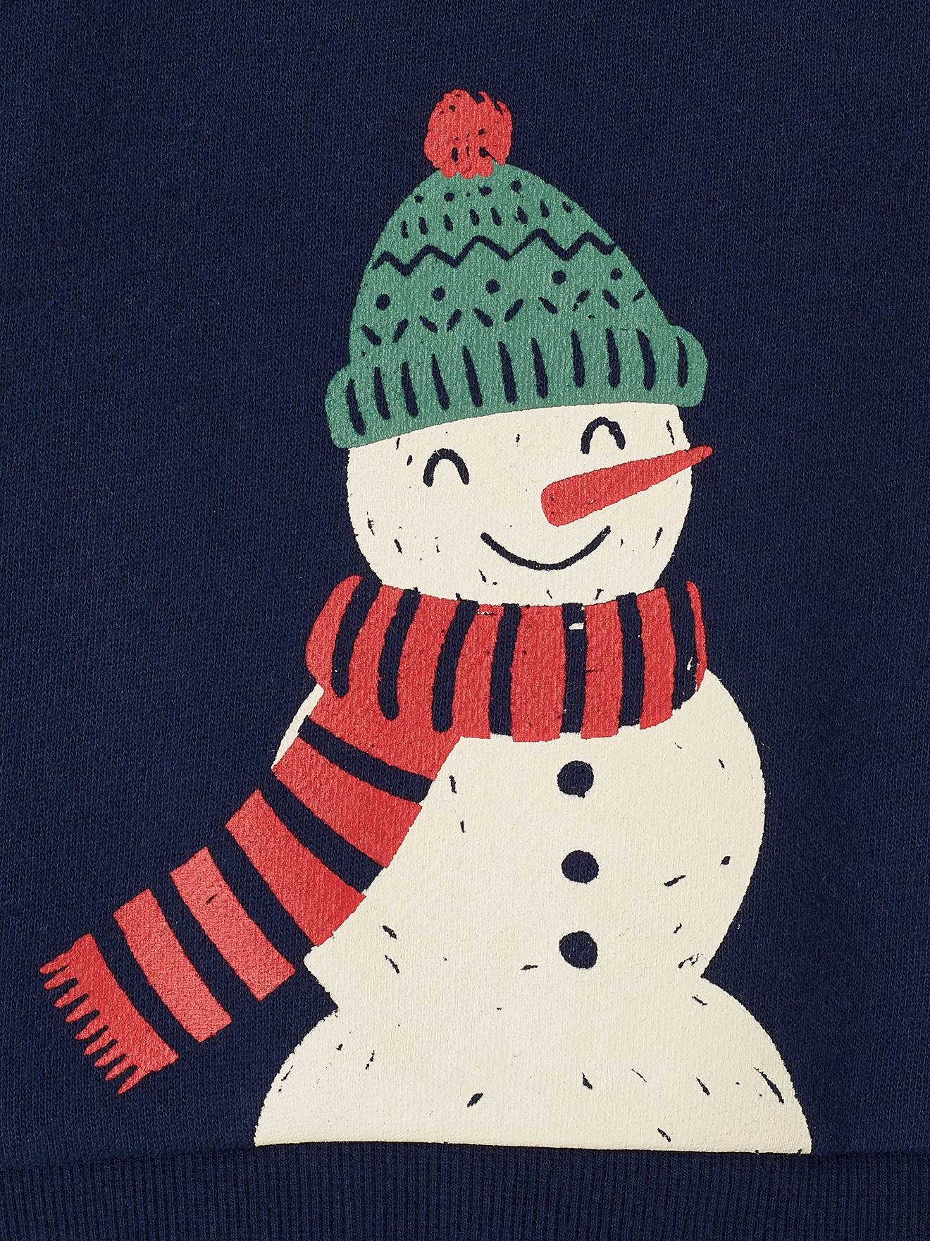 Vertbaudet Baby Weihnachts-Geschenkset: Sweatshirt & Baggyhose - marine