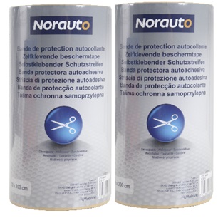 Wandschutz von Norauto, schwarz, 2 Stück - ATU