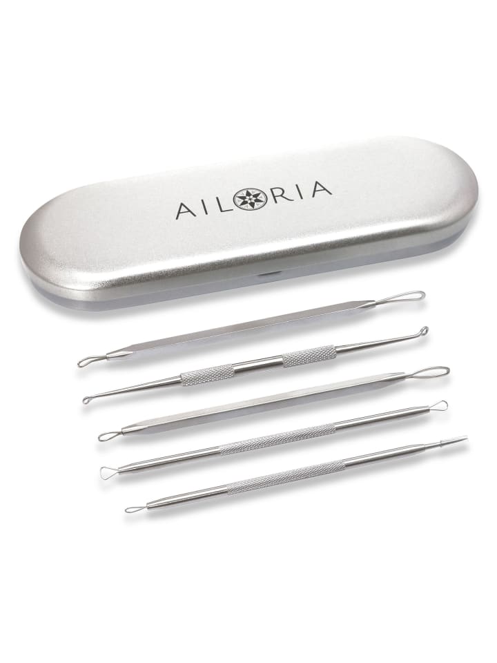 Ailoria PURE Mitesserentferner-Set in silber günstig kaufen onesize