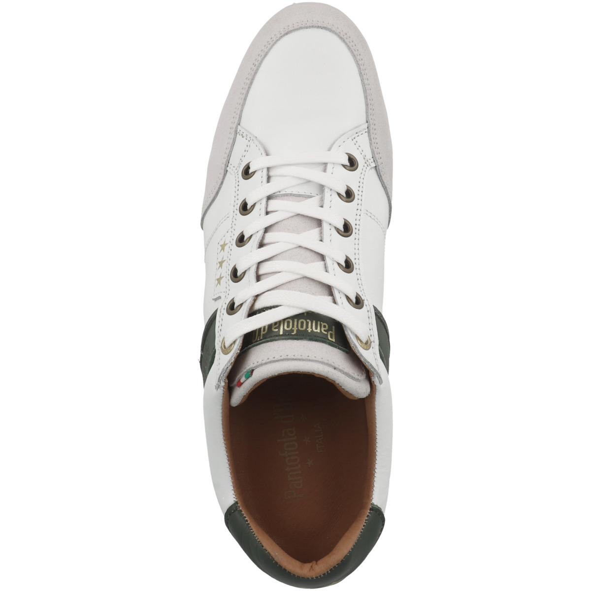 Pantofola d Oro Roma Uomo Low Sneaker Low weiss