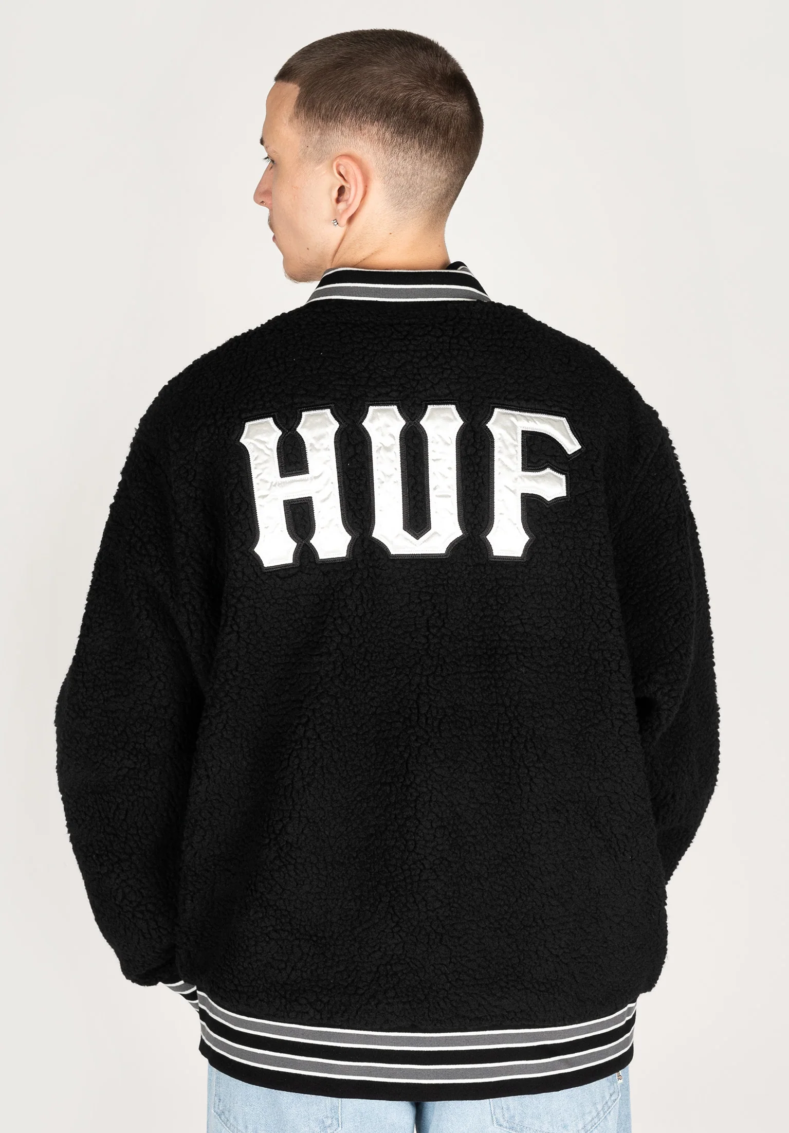 Sherpa Varsity Jacket