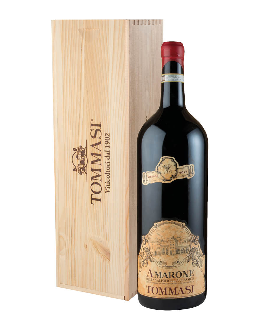Amarone della Valpolicella Classico DOCG 2019 Tommasi Jeroboam 3 ℓ, Caisse bois