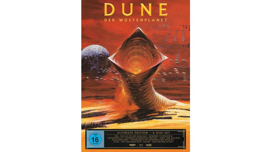 Dune - Der Wüstenplanet  (4K Ultra HD) (+ 5 Blu-rays)