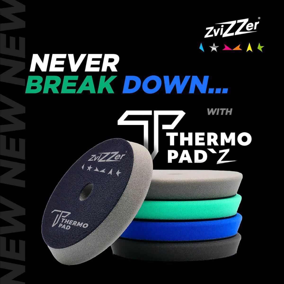 ZviZZer ThermoPad 35mm hart grün