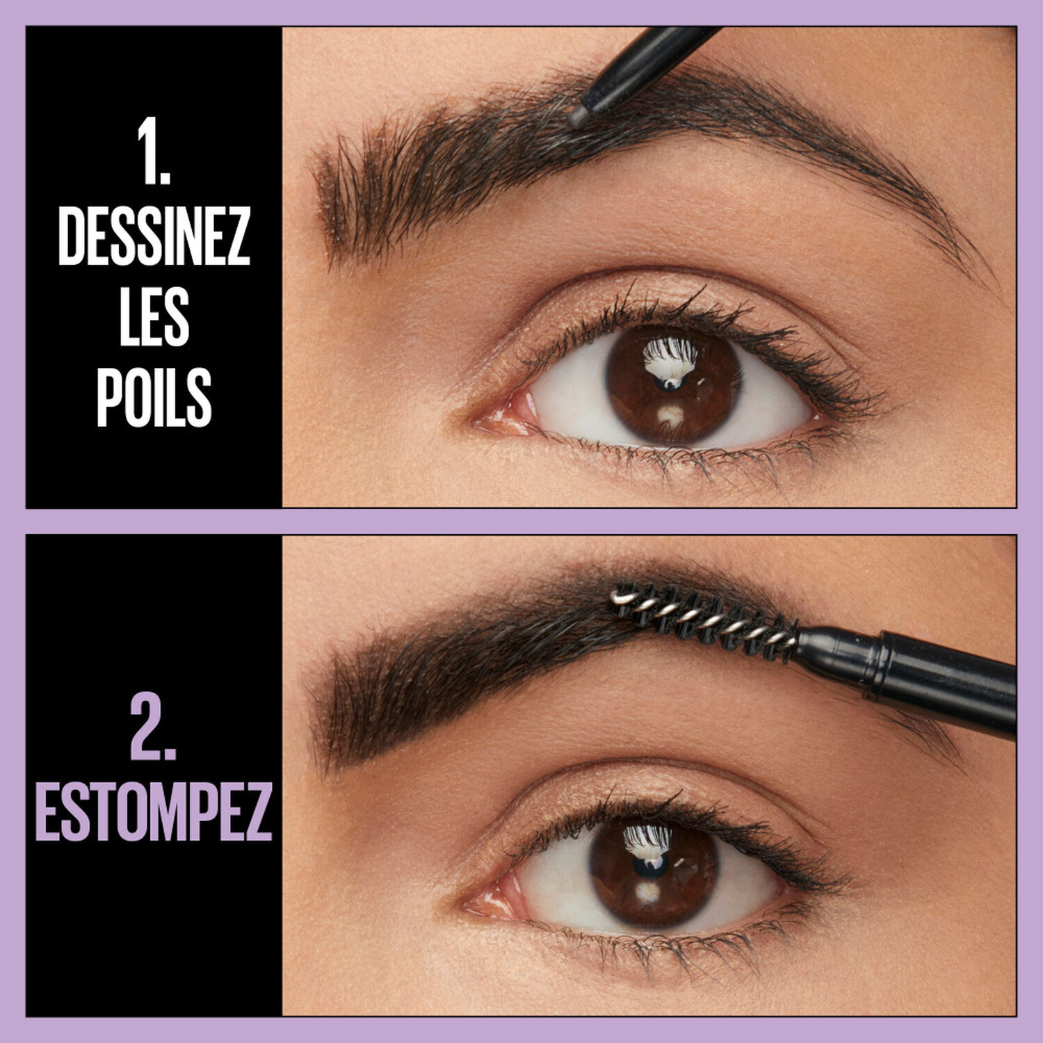 Maybelline New York Brow Ultra Slim Crayon à sourcils rétractable haute-précision