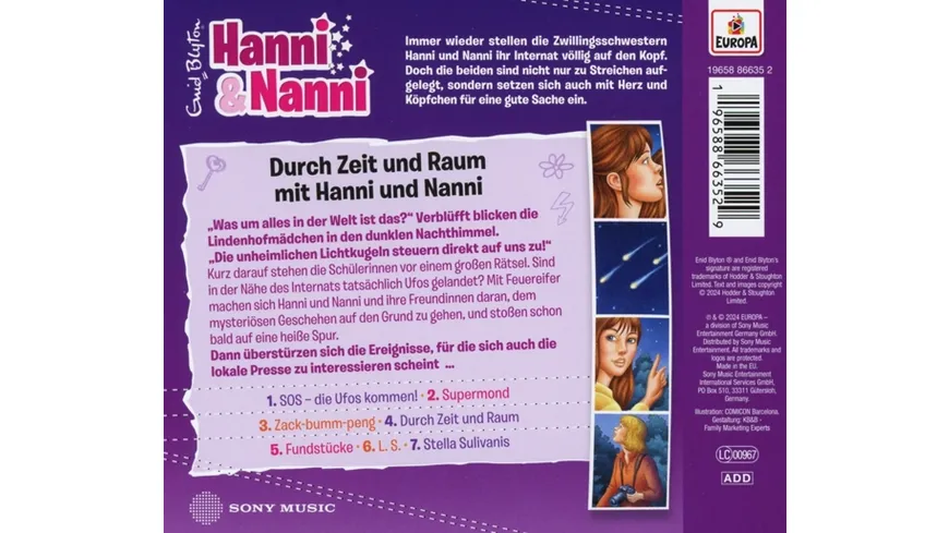 Folge 77: Durch Zeit und Raum mit Hanni und Nanni