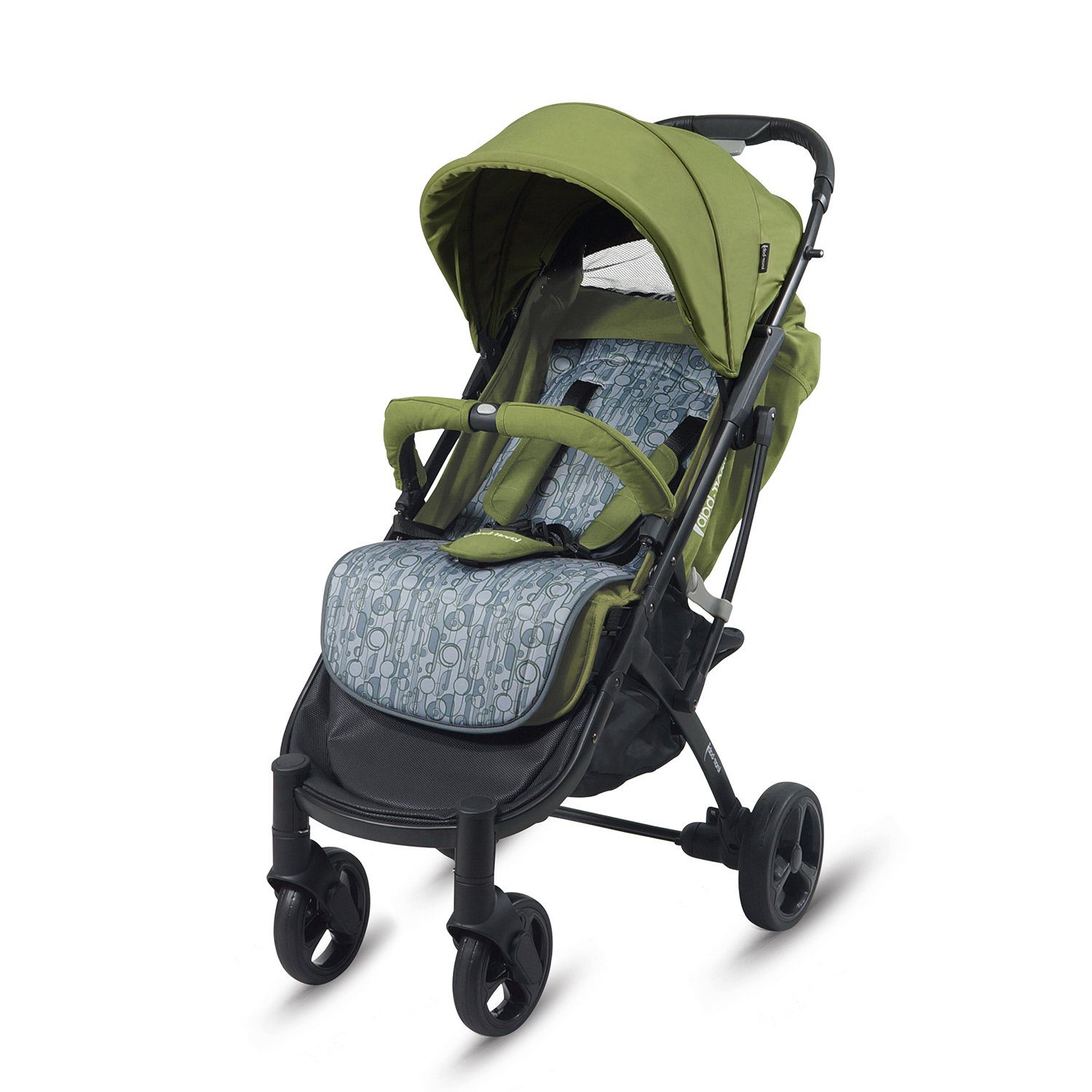 Knorrbaby Kinder-Buggy KnorrBaby Buggy X Easy - leichter, einfach klappbarer Sportwagen Grün