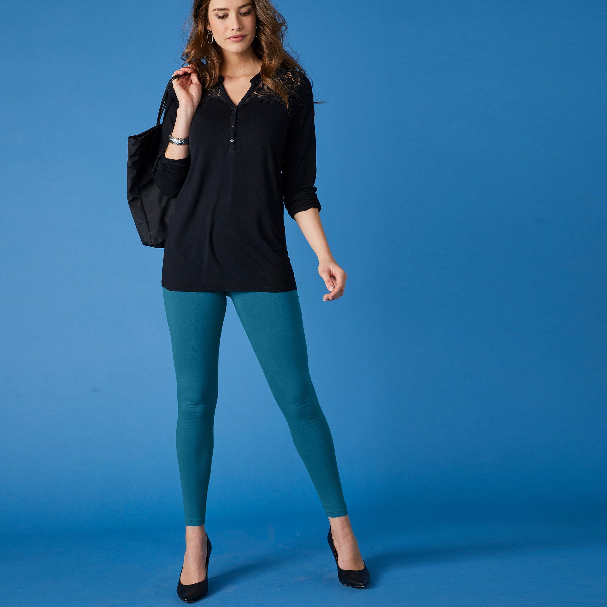Legging taille élastiquée