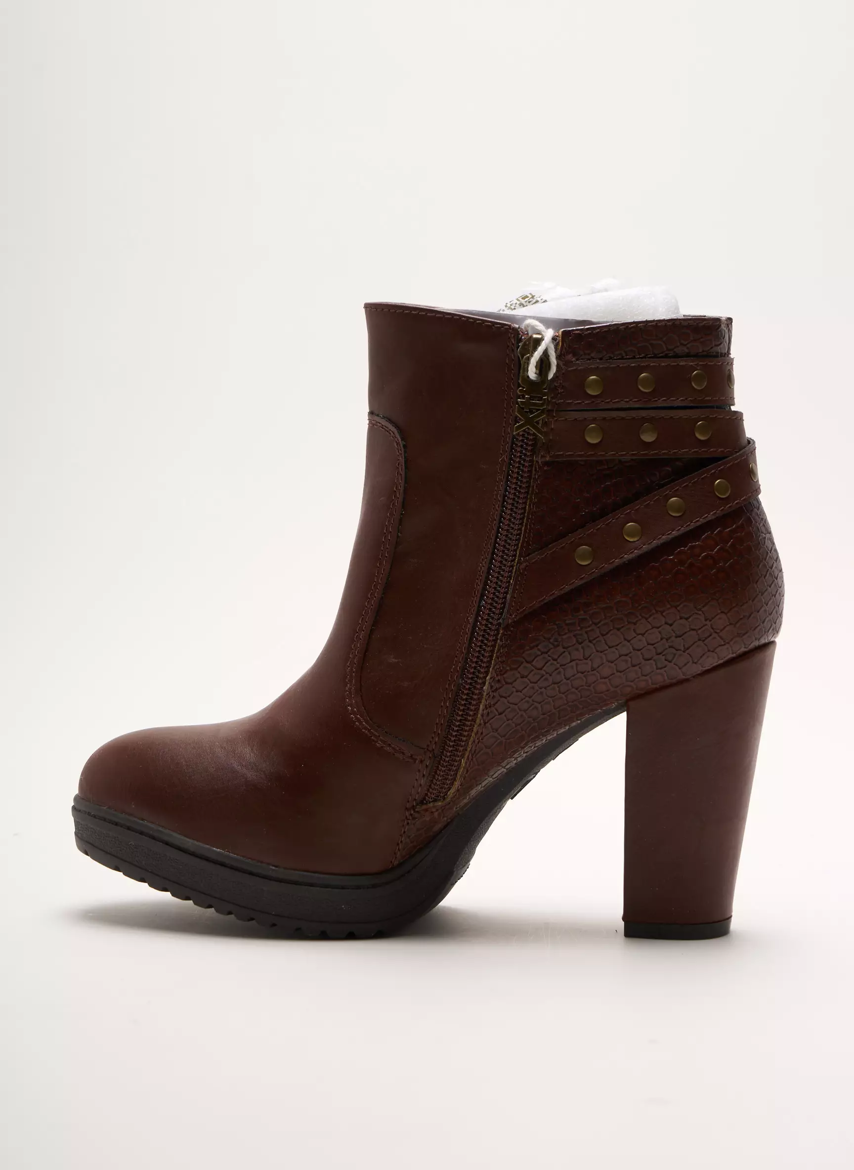 Xti Bottines Femme couleur marron