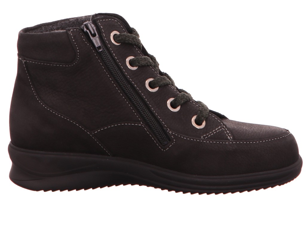 FINN COMFORT Schnür-Stiefeletten schwarz PARSENN