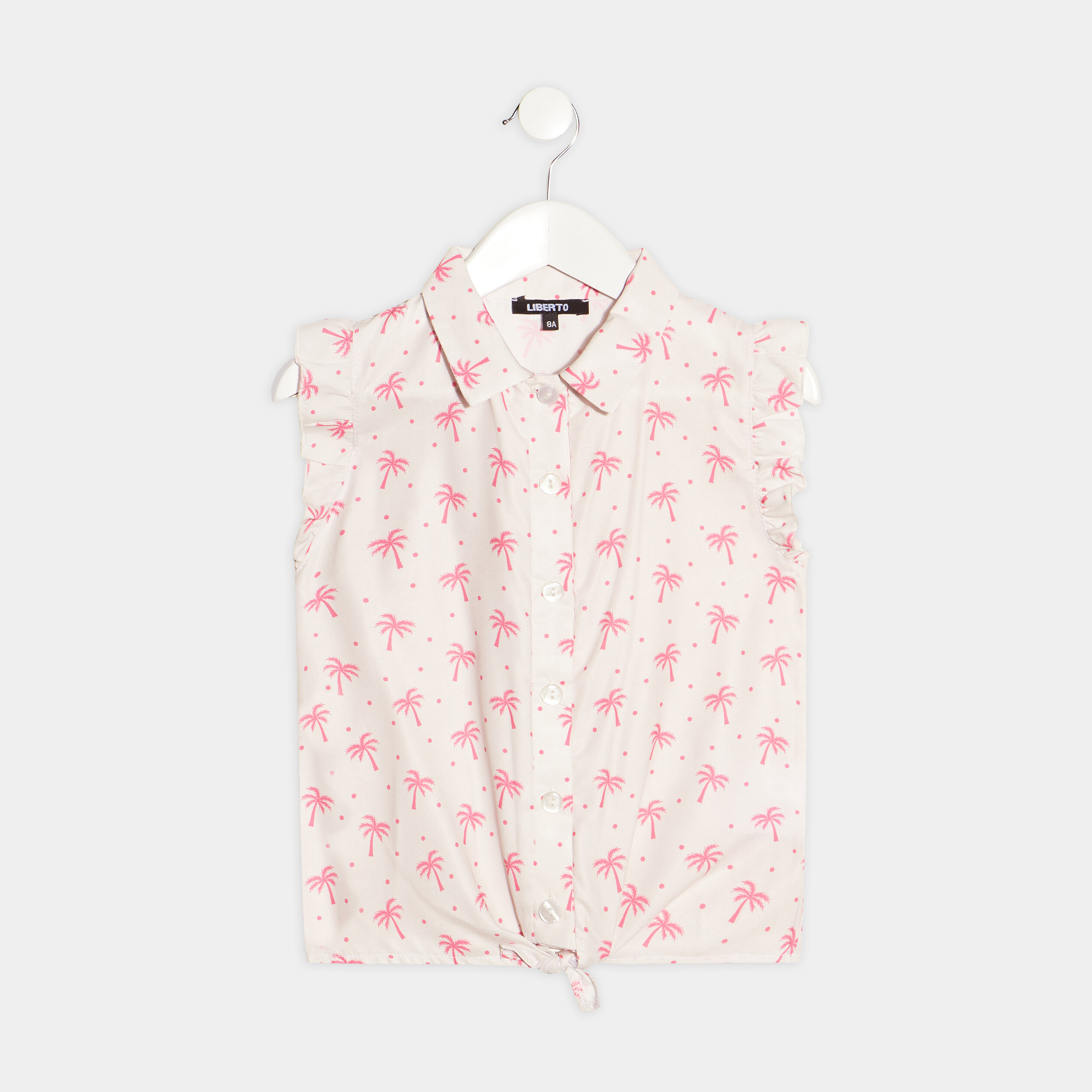 Chemise sans manches Liberto ecru fille | La Halle