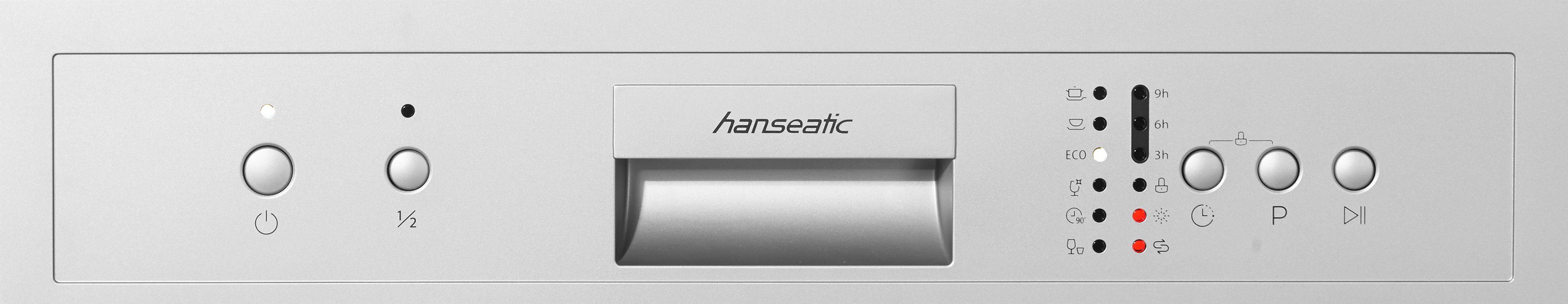 Hanseatic Standgeschirrspüler, HG6085E127635S, 12 Maßgedecke