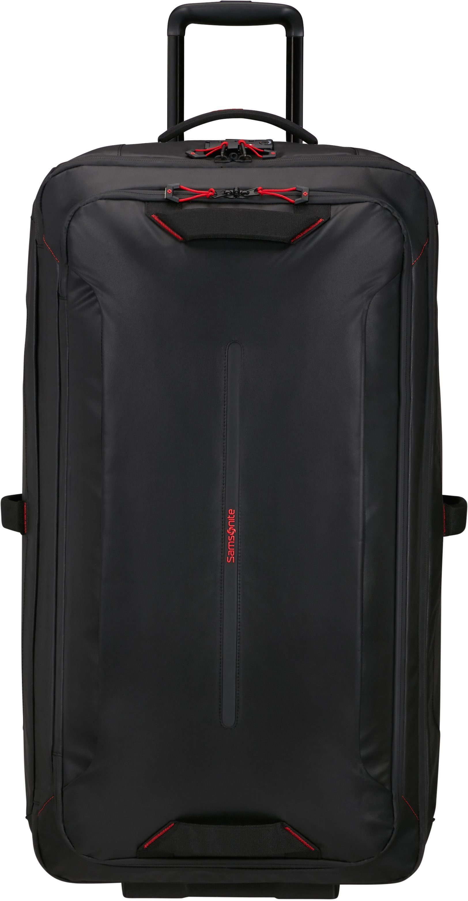 Samsonite Reisetasche Ecodiver, 79 cm, Black, mit Trolley- und Rucksackfunktion; teilweise aus recyceltem Material