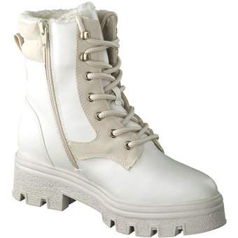 s.Oliver Schnürstiefelette in beige