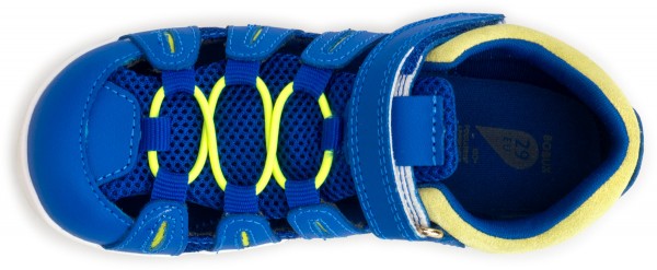 bobux kid+ ~ Summit Sandale ~ Snorkel Blue & Sunny Lime