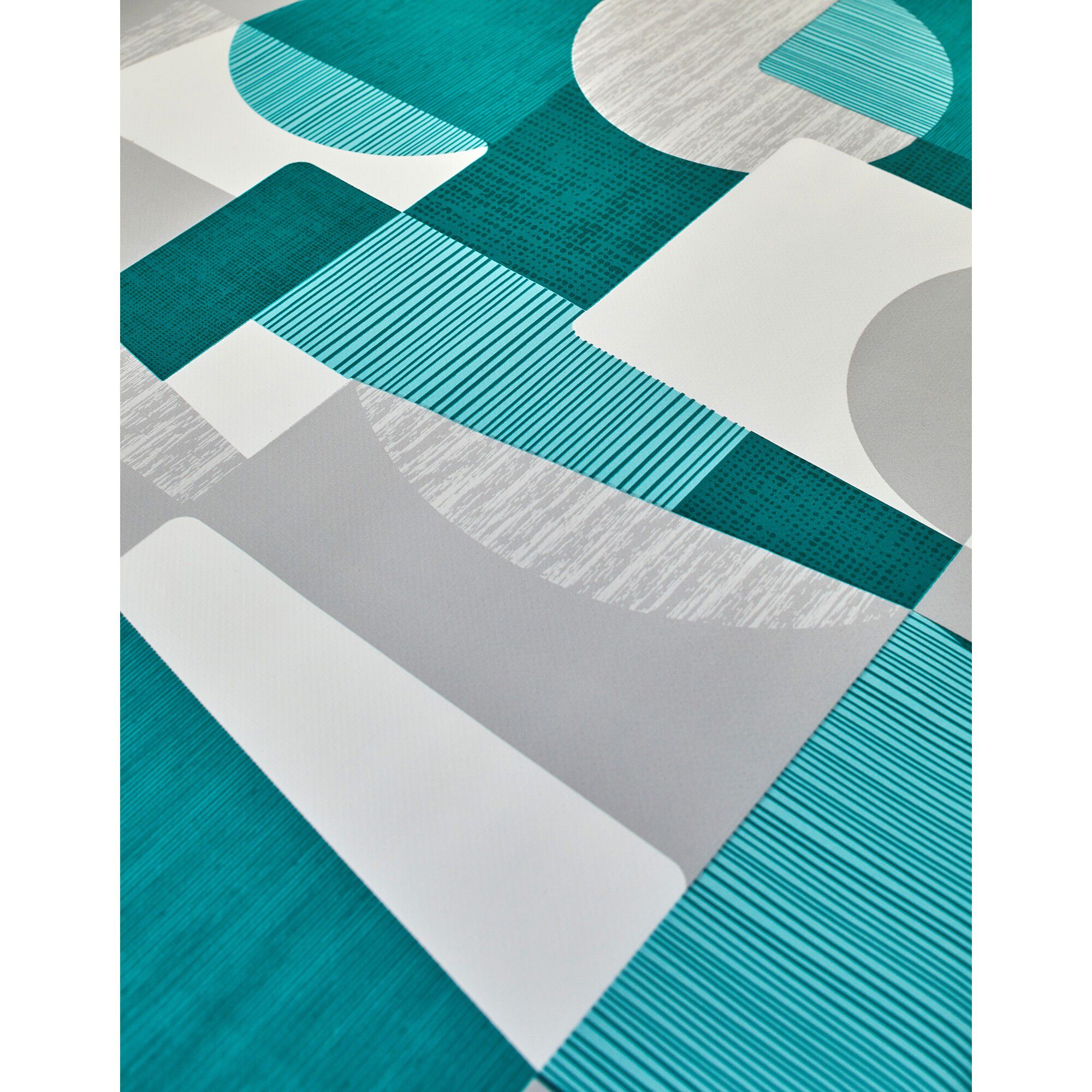Nappe toile cirée imprimé Patch duo