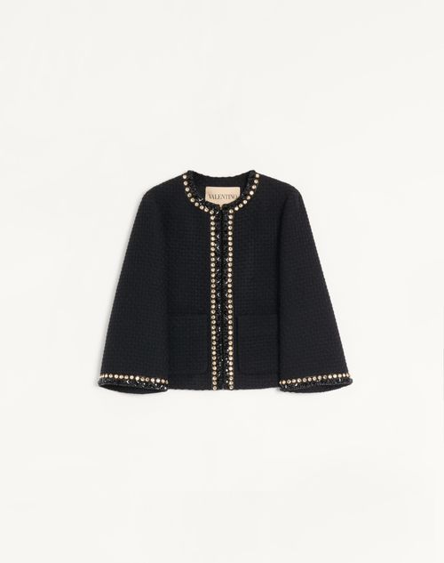 Jaqueta de tweed Canestrello bordada
