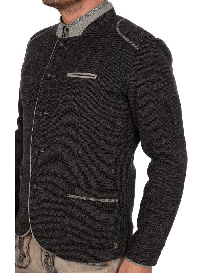 Spieth & Wensky Walkjacke DARWIN in anthrazit günstig kaufen