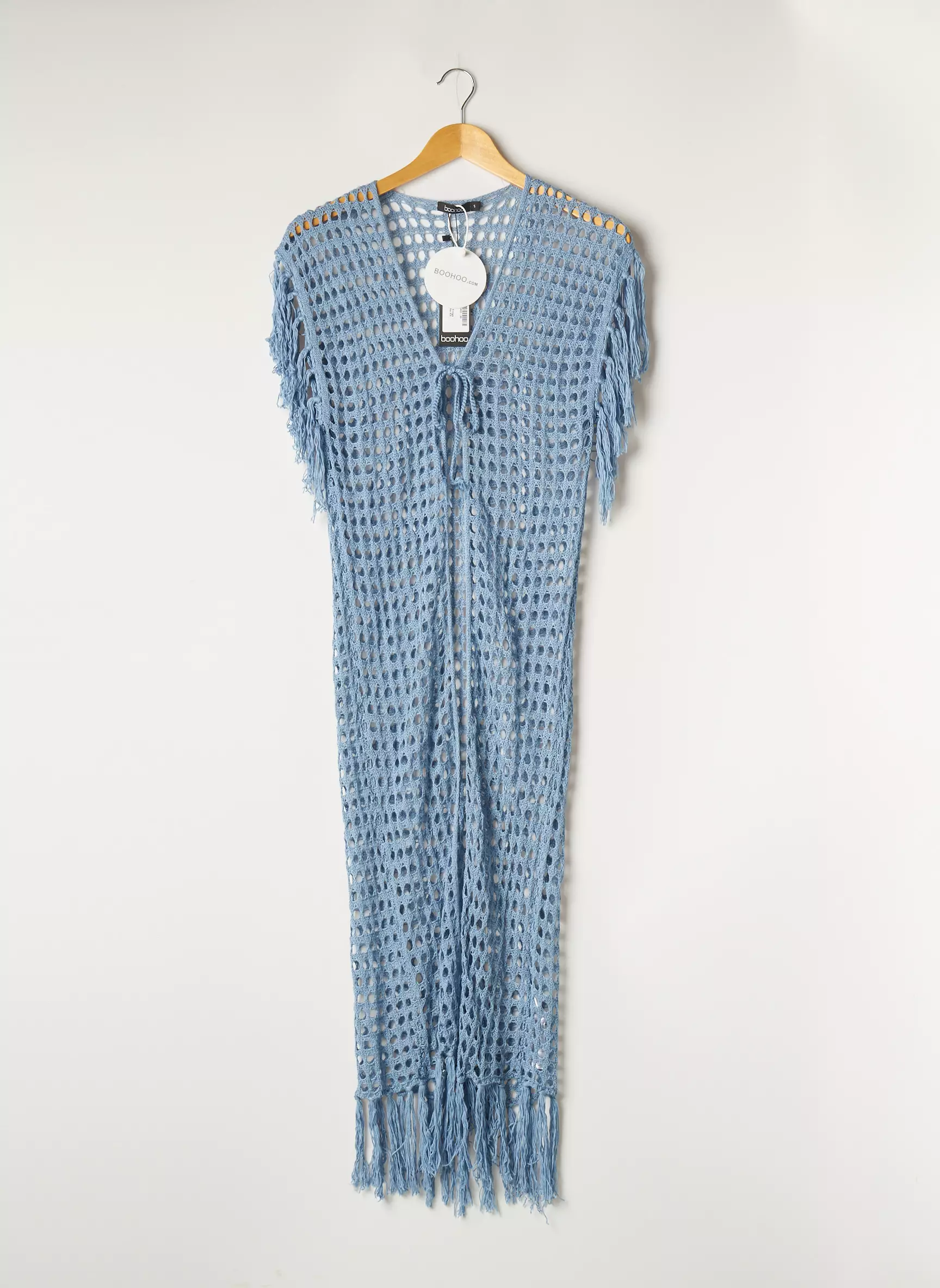 Boohoo Gilets Manches Courtes Femme couleur bleu
