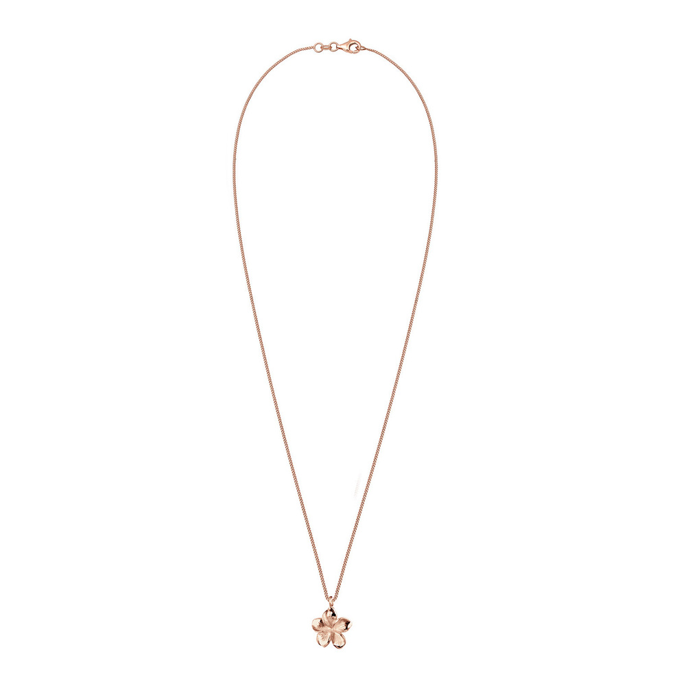 Elli Elli Collier Femme Pendentif Frangipanier - (925/1000) Argent Bijoux