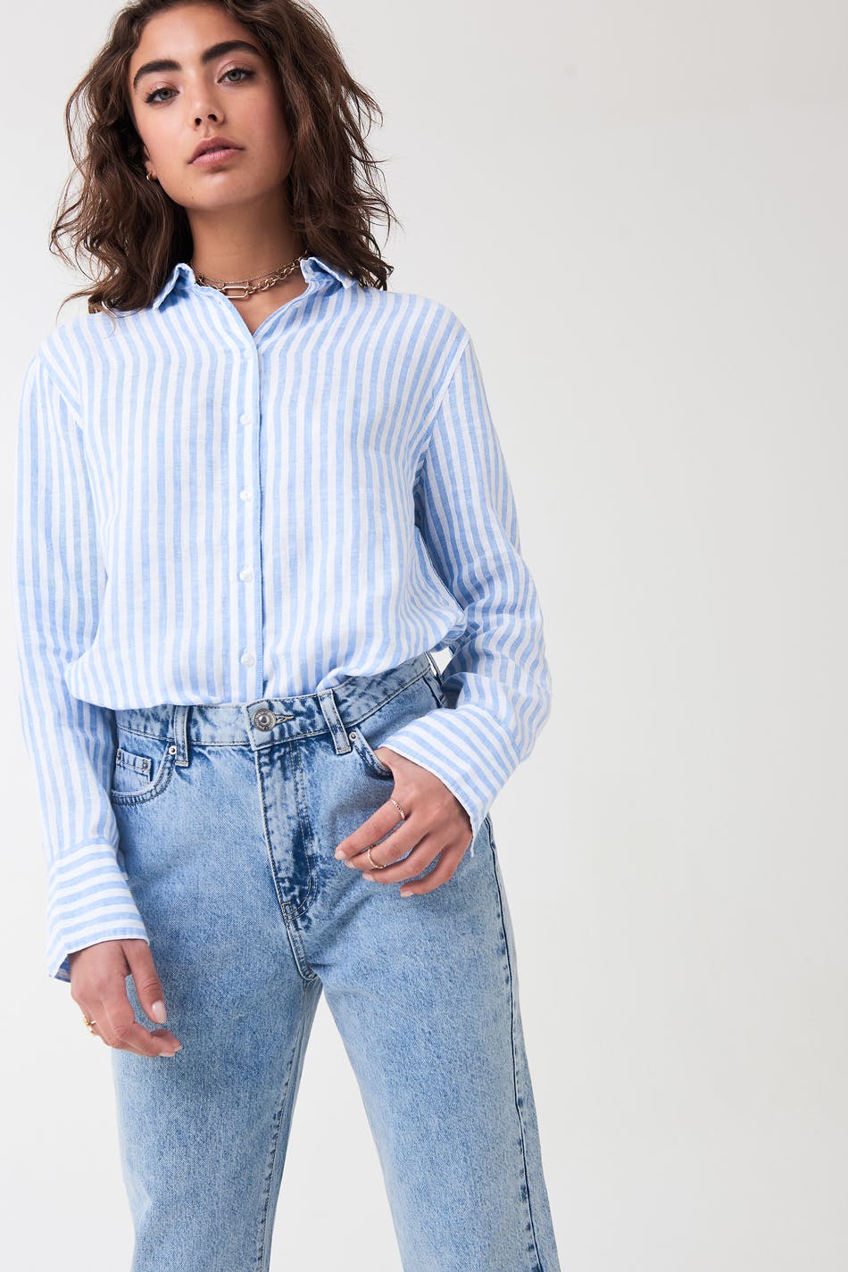 Courtney linen shirt