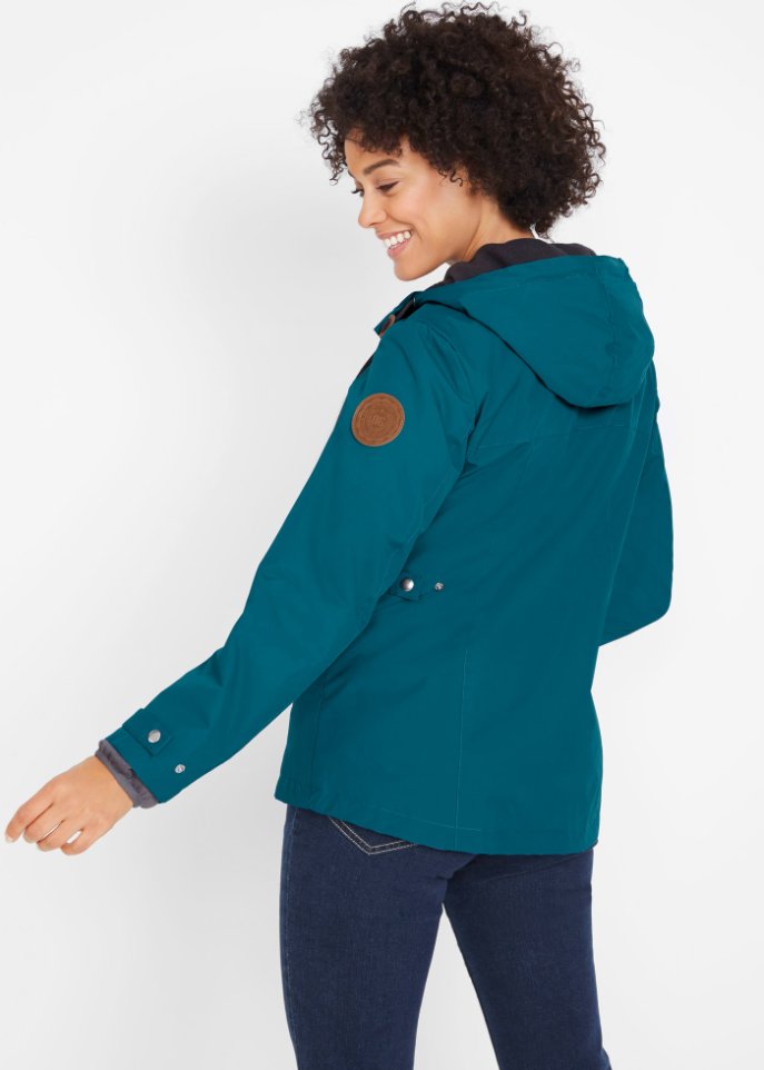 3 in 1 Funktionsjacke mit Strickfleece Innenjacke