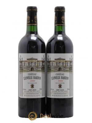 Château Léoville Barton 2ème Grand Cru Classé  2000 - Lot de 2 Bouteilles