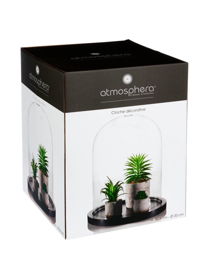 Atmosphera Créateur d'intérieur Glaskuppel in transparent günstig kaufen onesize